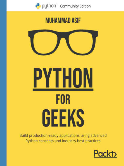 Title details for Python for Geeks by Muhammad Asif - Available